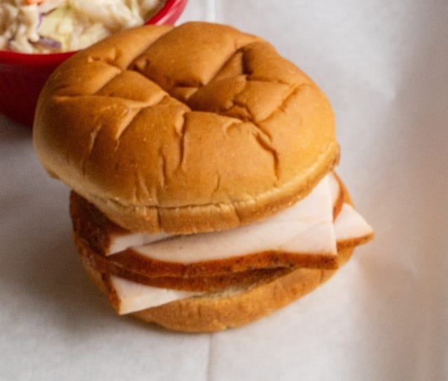 Smoked Turkey Sandwich.