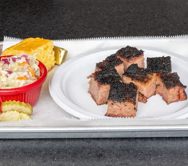 Burnt Ends Plate.