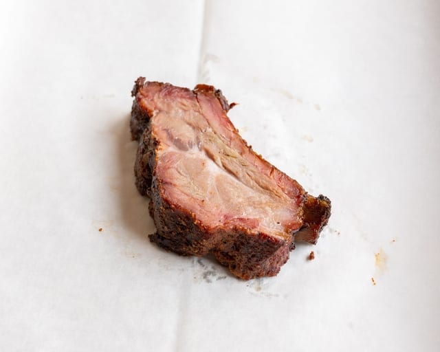 Baby Back Rib Bone.